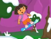 Dora Snowboard Jogo
